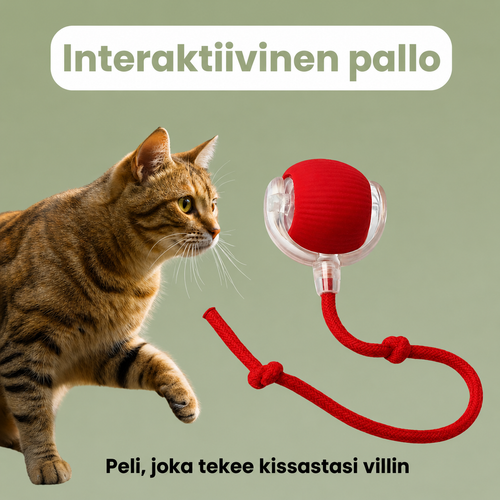 Interaktiivinen kissanpallo