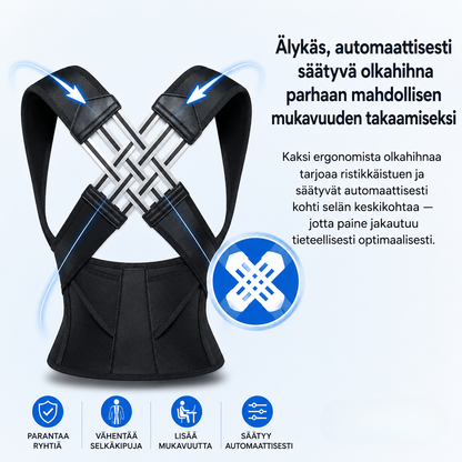 Casynor-tukivyö – helpottaa selkäkipuja ja parantaa ryhtiä