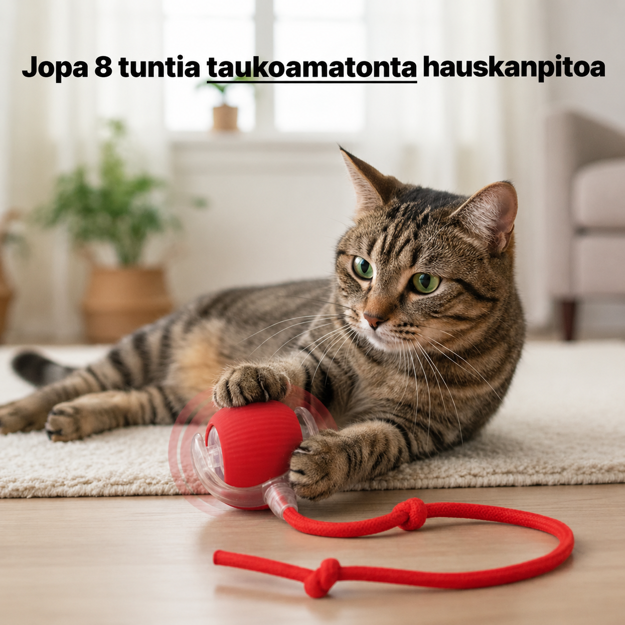 Interaktiivinen kissanpallo