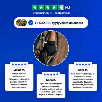 Kesäpyöräilyhanskat
